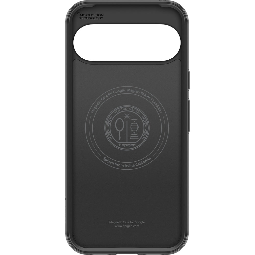 Handyhülle für Google Pixel 10 Pro / Pixel 10, Spigen Parallax Mag mit MagSafe, Schwarz