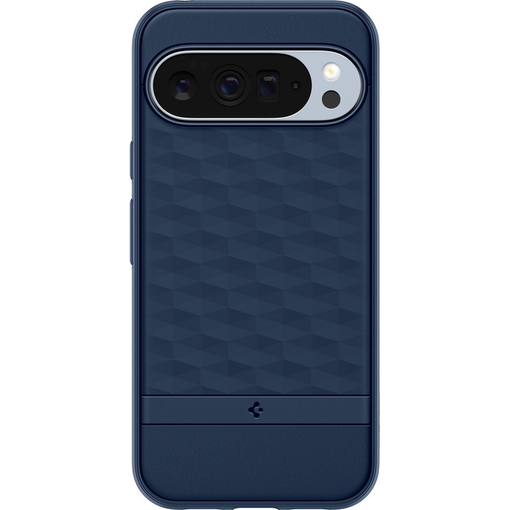 Handyhülle für Google Pixel 10 Pro XL, Spigen Parallax Mag mit MagSafe, Dunkelblau