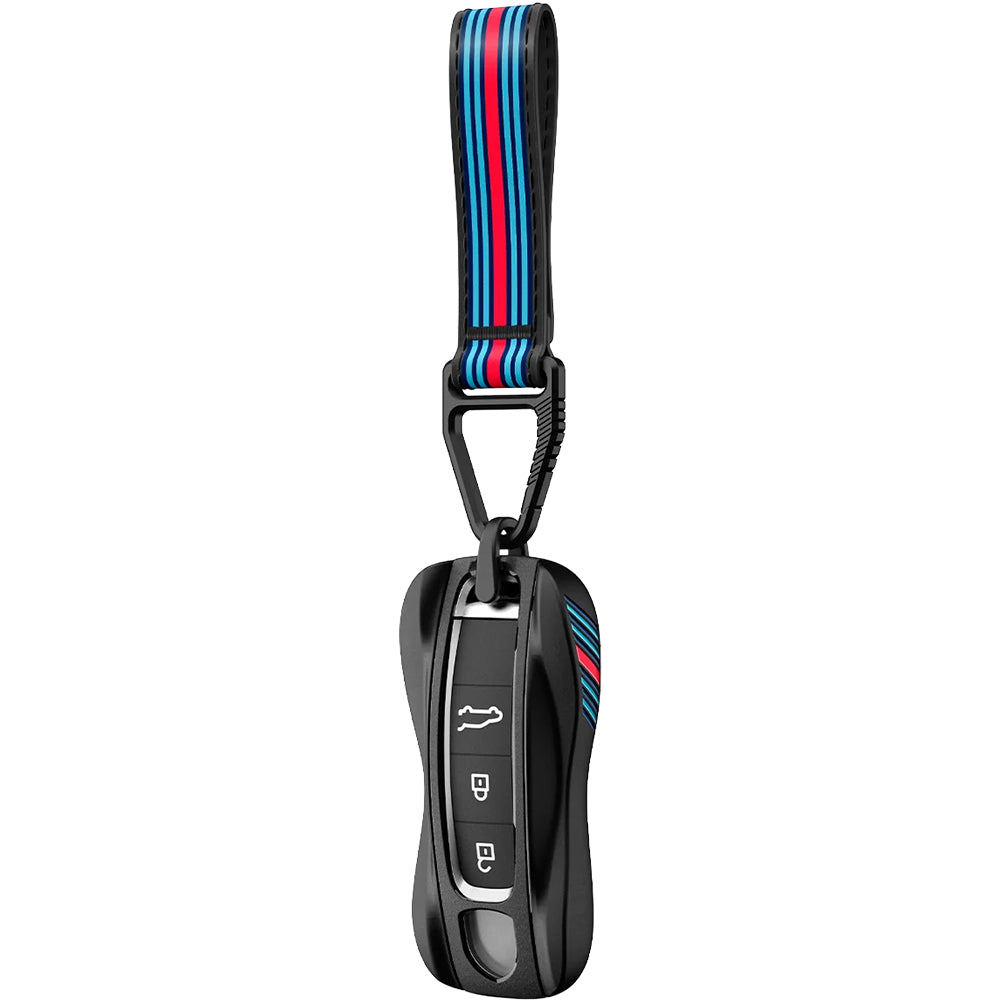 Schlüsselhülle für Porsche 911 / Cayenne / Panamera / Taycan, Spigen PK100 Key Fob Case, Schwarz