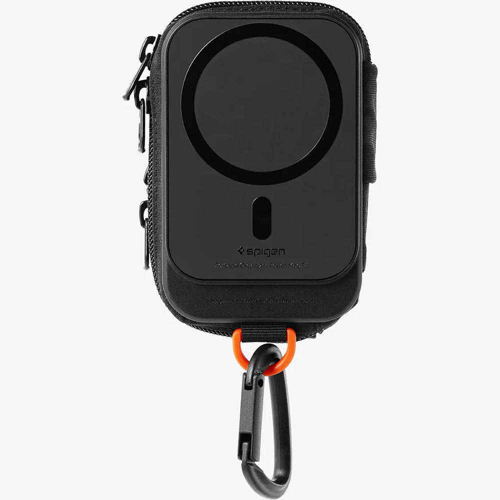 Kompakte Tasche mit MagSafe Befestigung Spigen SnapZip, Schwarz
