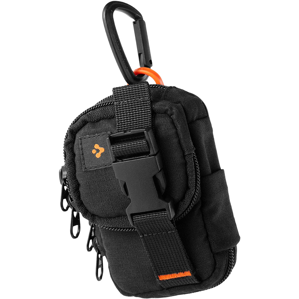 Kompakte Tasche mit MagSafe Befestigung Spigen SnapZip, Schwarz
