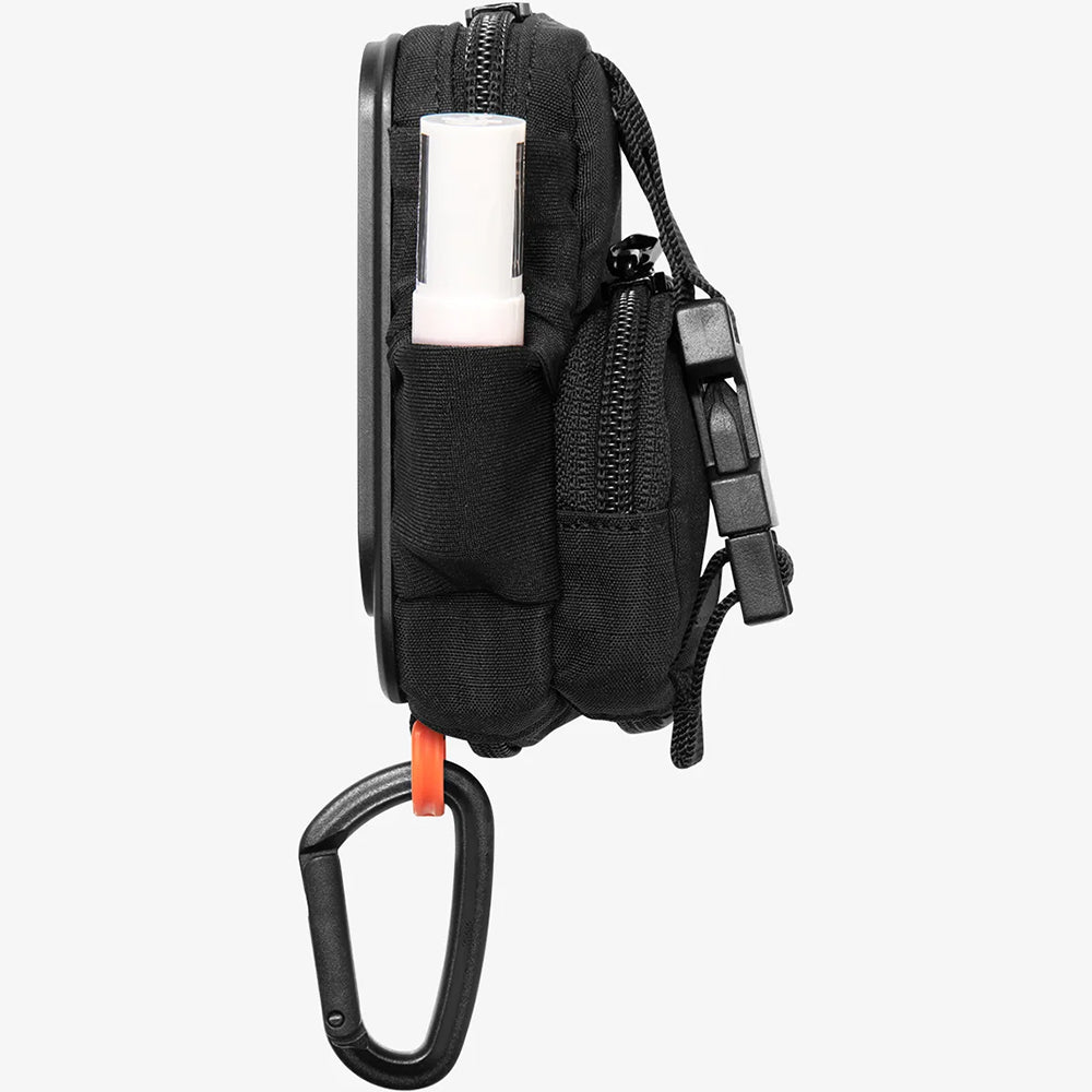 Kompakte Tasche mit MagSafe Befestigung Spigen SnapZip, Schwarz