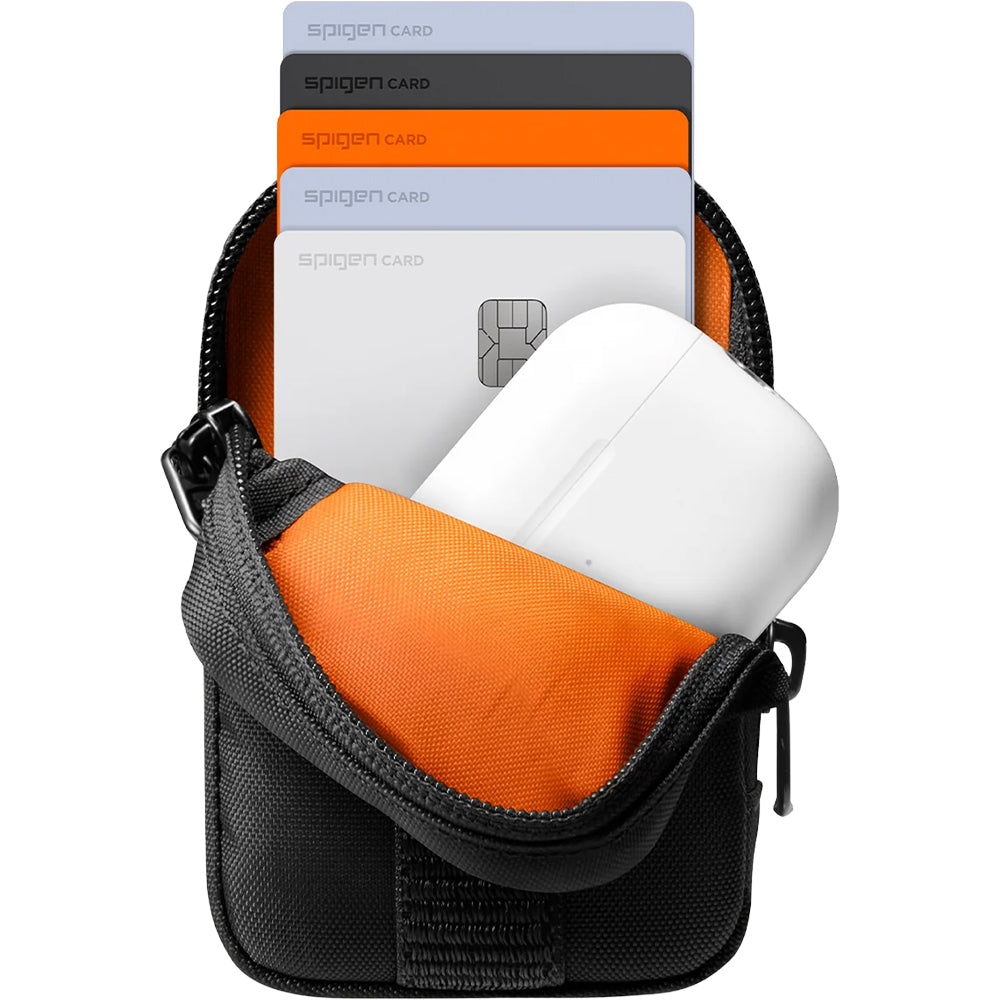 Magnetische Tasche für MagSafe, Spigen Organizer Pouch Tintap, Schwarz