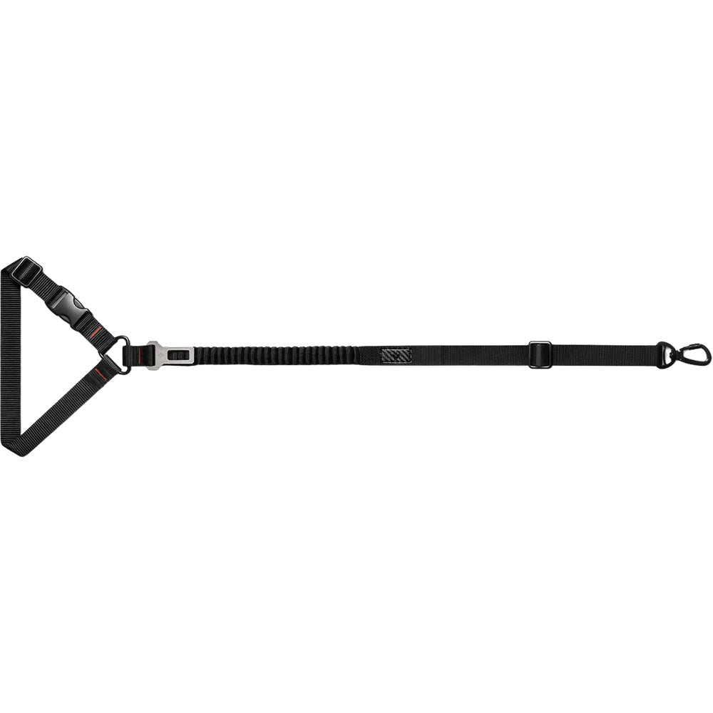 Autosicherheitsgurt für Hunde für Kopfstütze oder Gurtschloss, Spigen Pet Car Seatbelt Tether, Schwarz
