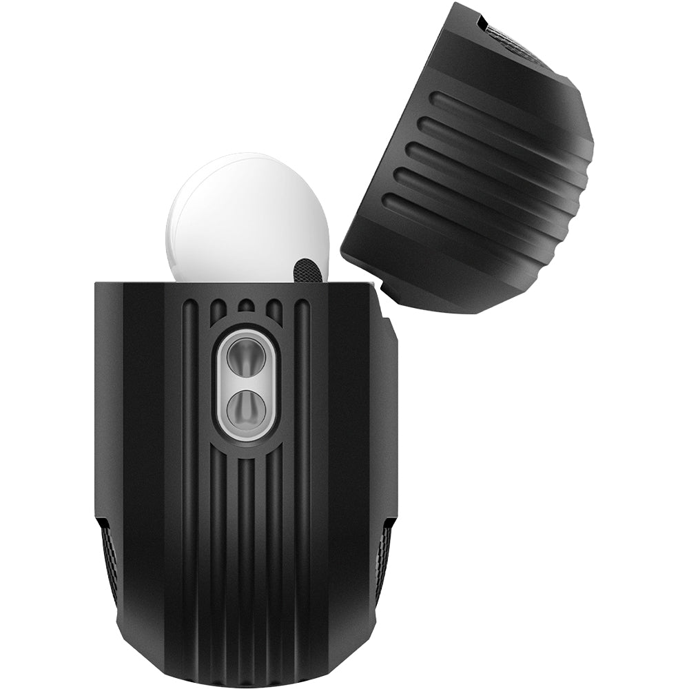 Schutzhülle für Apple AirPods Pro 3, Spigen Rugged Armor, Schwarz
