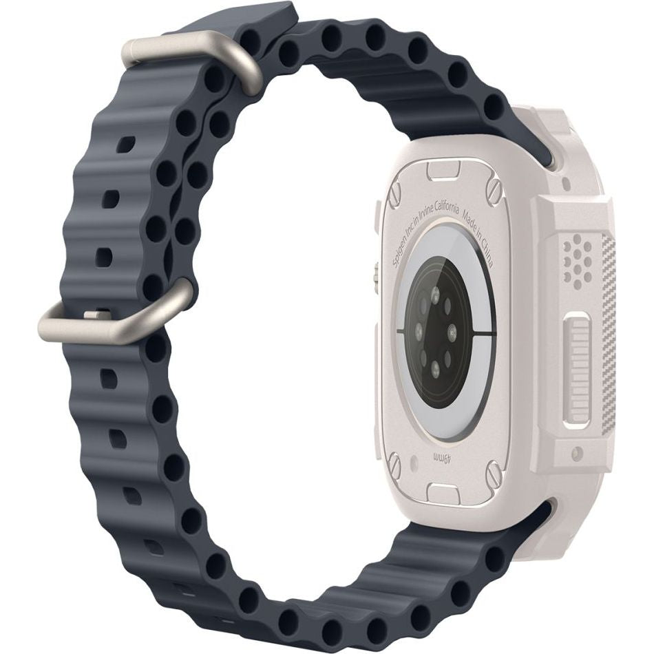 Schutzhülle für Apple Watch Ultra 3/2/1 49mm, Spigen Rugged Armor, Beige