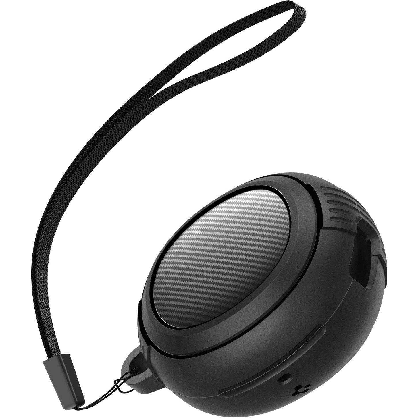 Hülle mit Handschlaufe für Spigen SA-TW S10, Spigen Rugged Armor, Schwarz