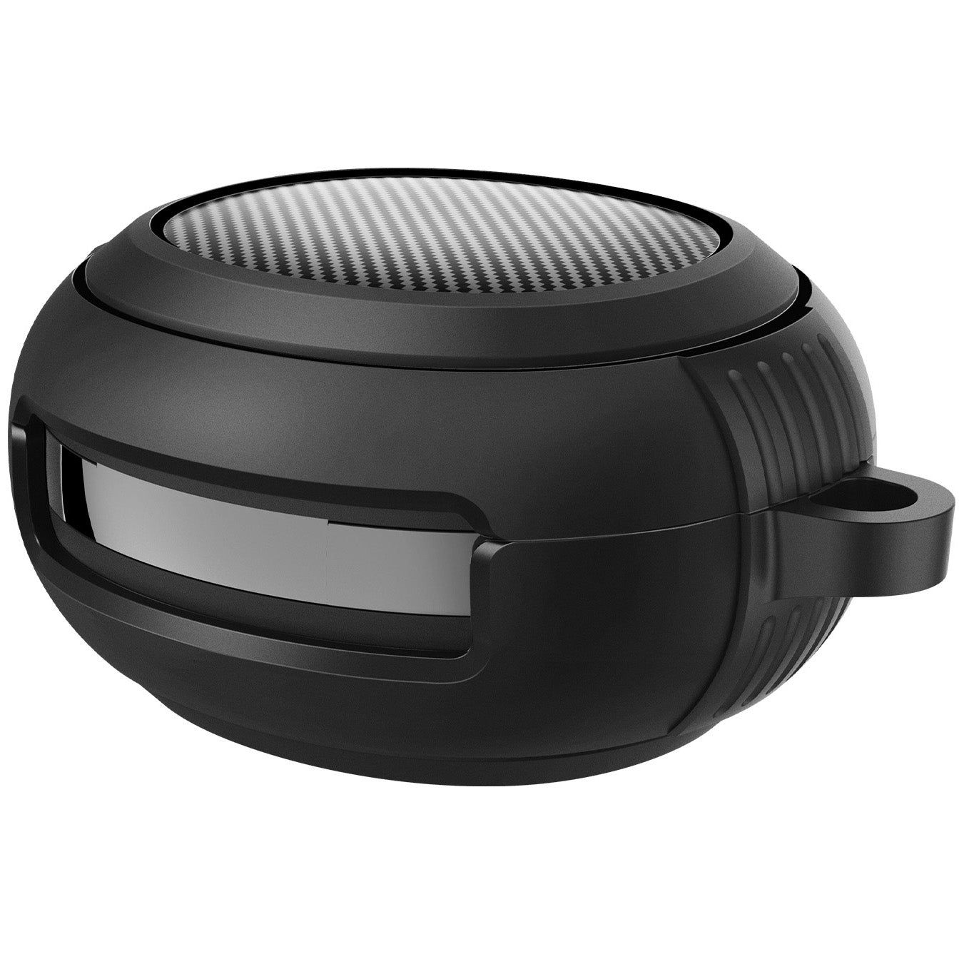 Hülle mit Handschlaufe für Spigen SA-TW S10, Spigen Rugged Armor, Schwarz