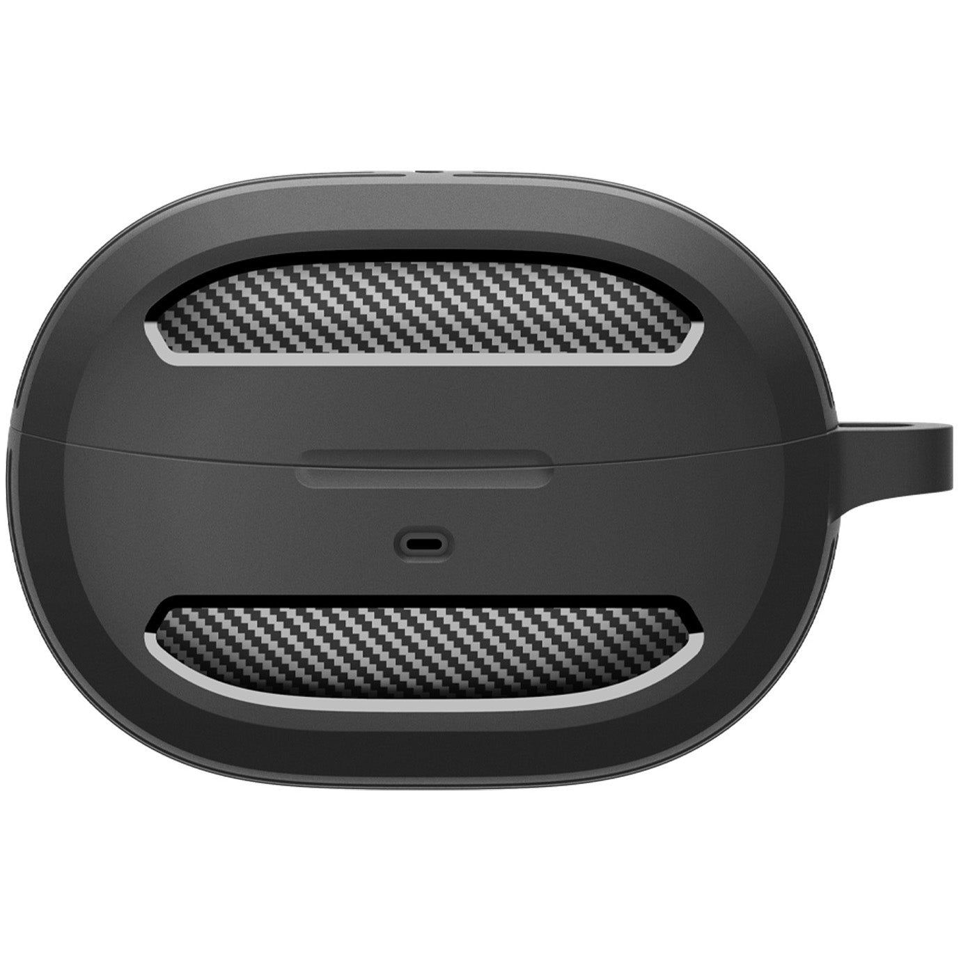 Hülle mit Handschlaufe für Spigen SA-TW P10, Spigen Rugged Armor, Schwarz
