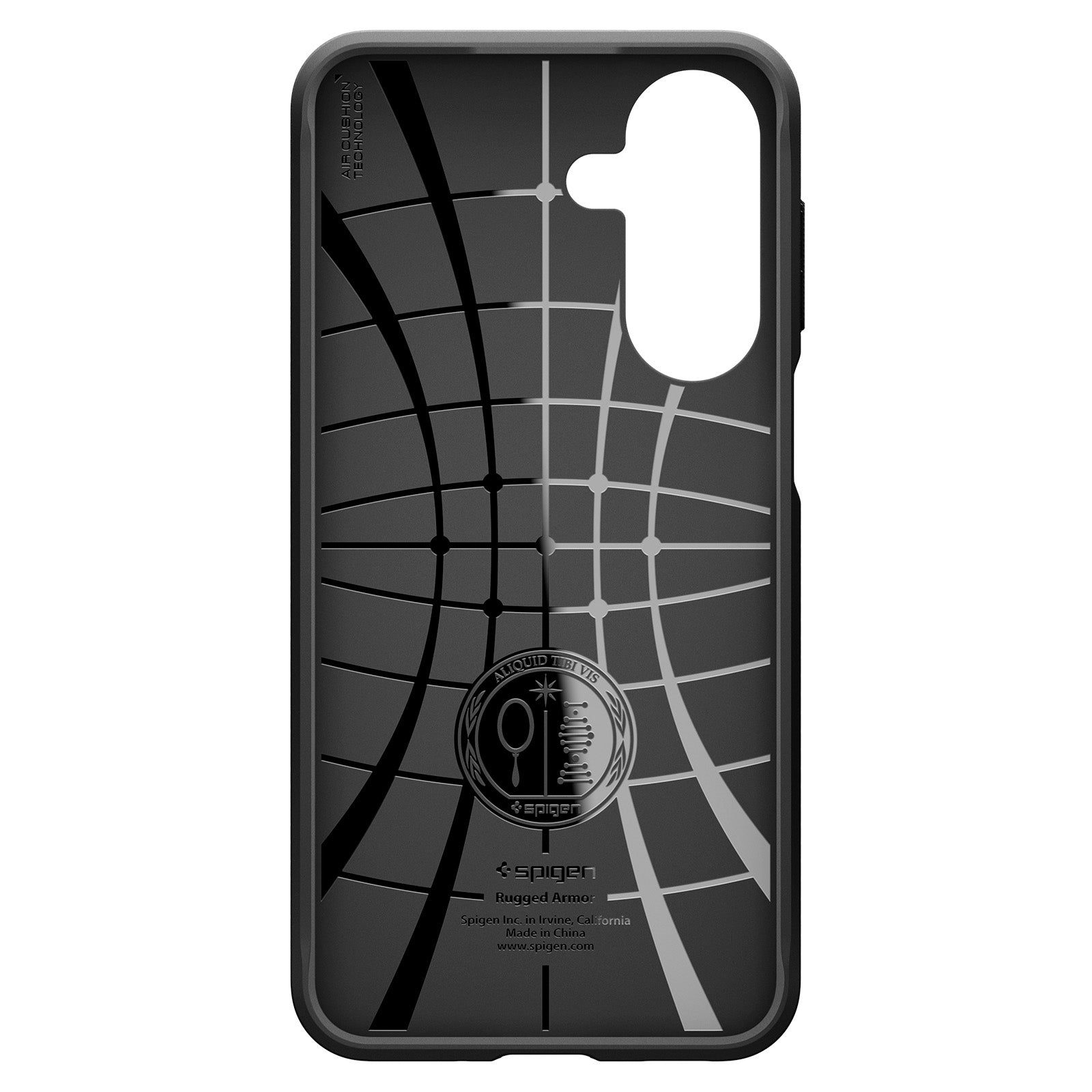 Handyhülle für Galaxy A27 5G, Spigen Rugged Armor, Schwarz