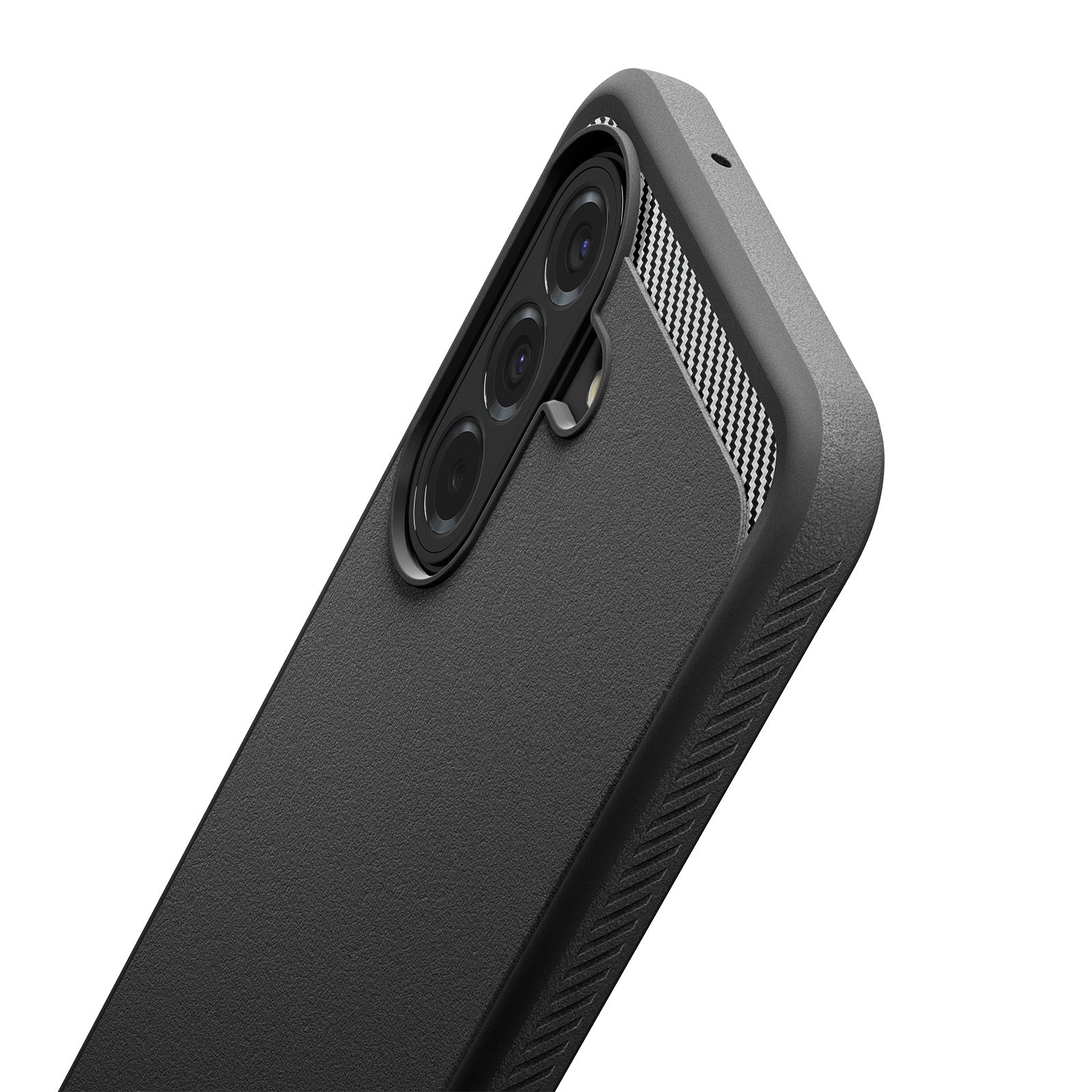 Handyhülle für Galaxy A27 5G, Spigen Rugged Armor, Schwarz