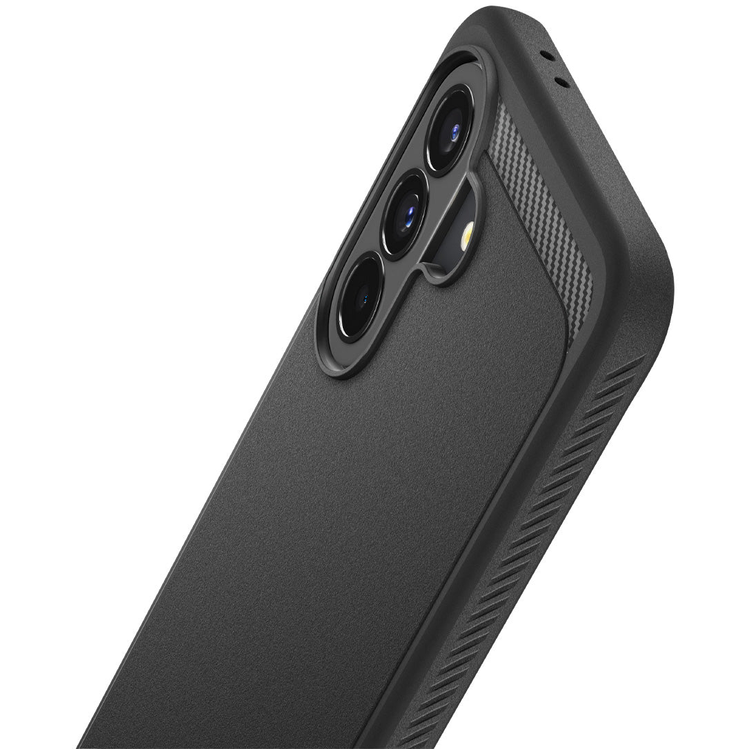 Handyhülle für Galaxy A37 5G, Spigen Rugged Armor, Schwarz