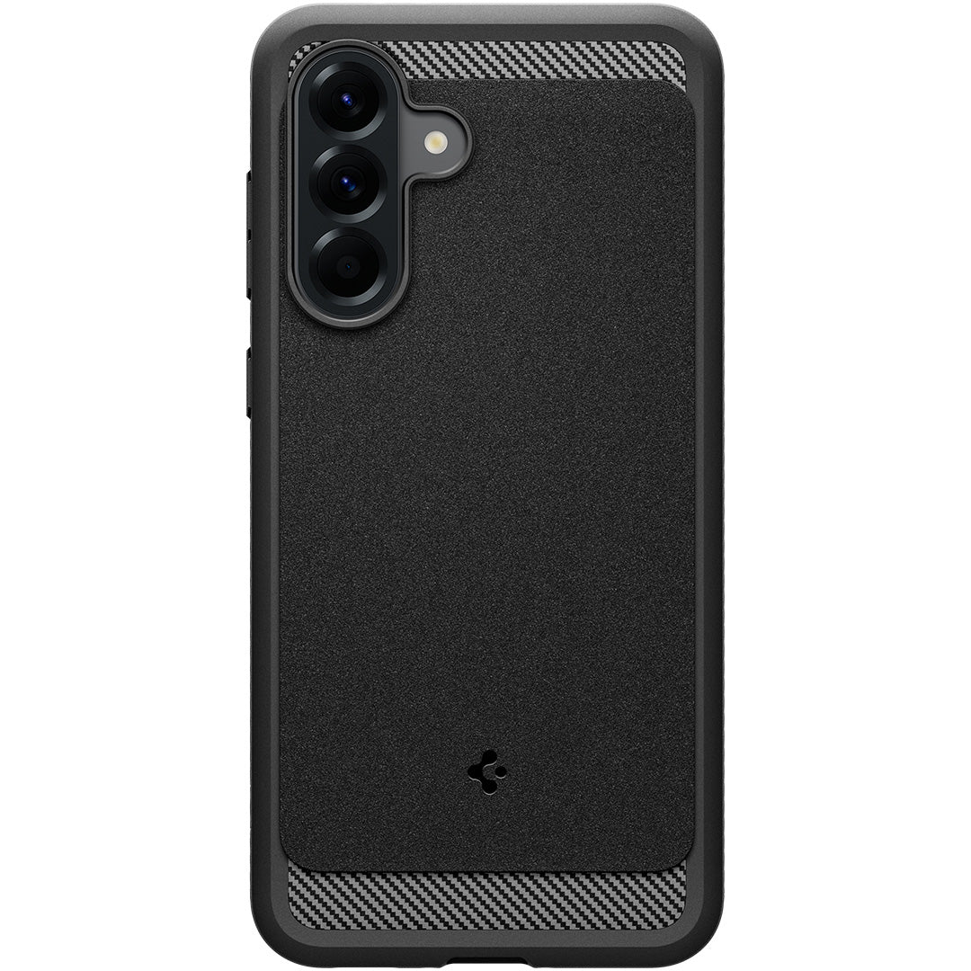Handyhülle für Galaxy A56 5G, Spigen Rugged Armor, Schwarz