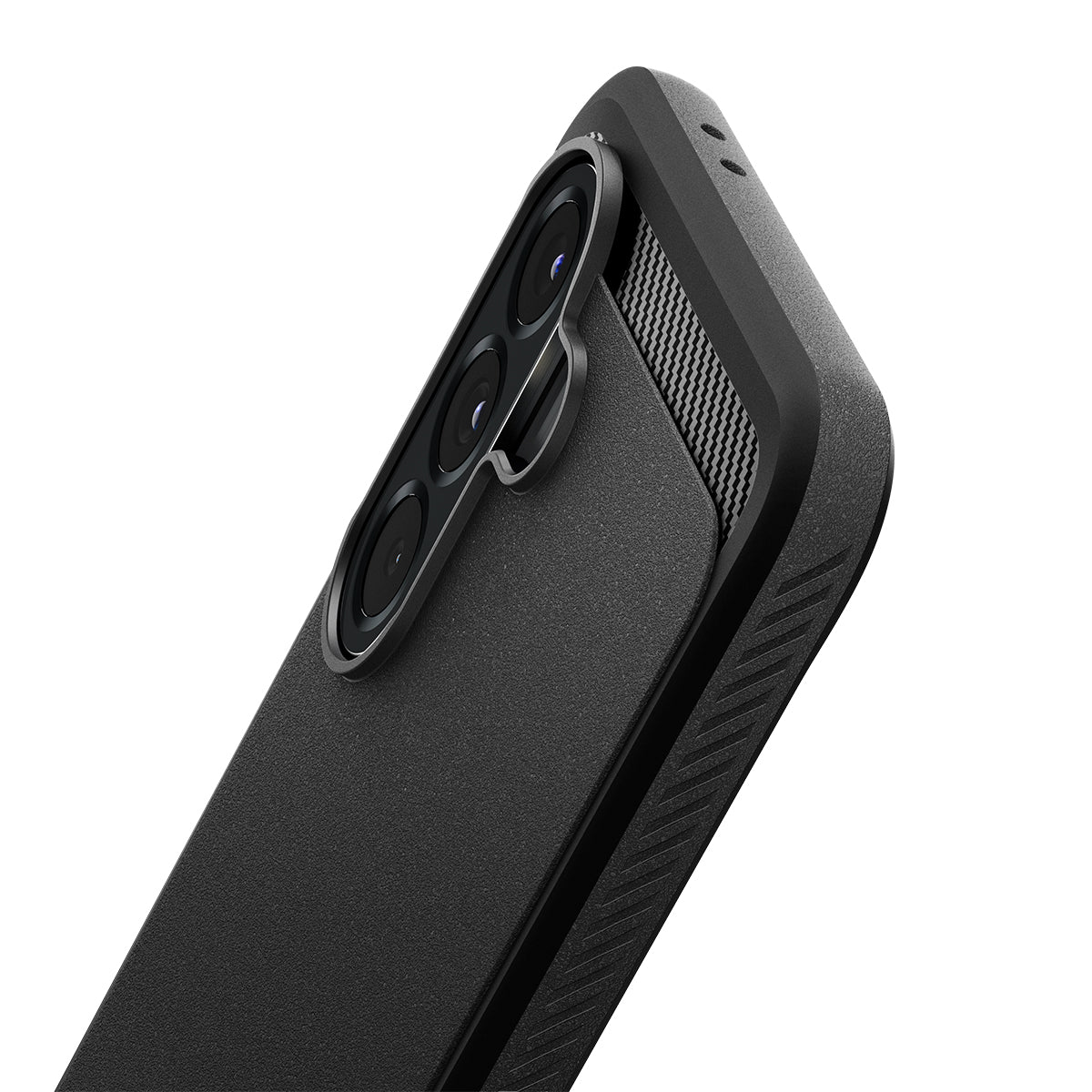Handyhülle für Galaxy A56 5G, Spigen Rugged Armor, Schwarz