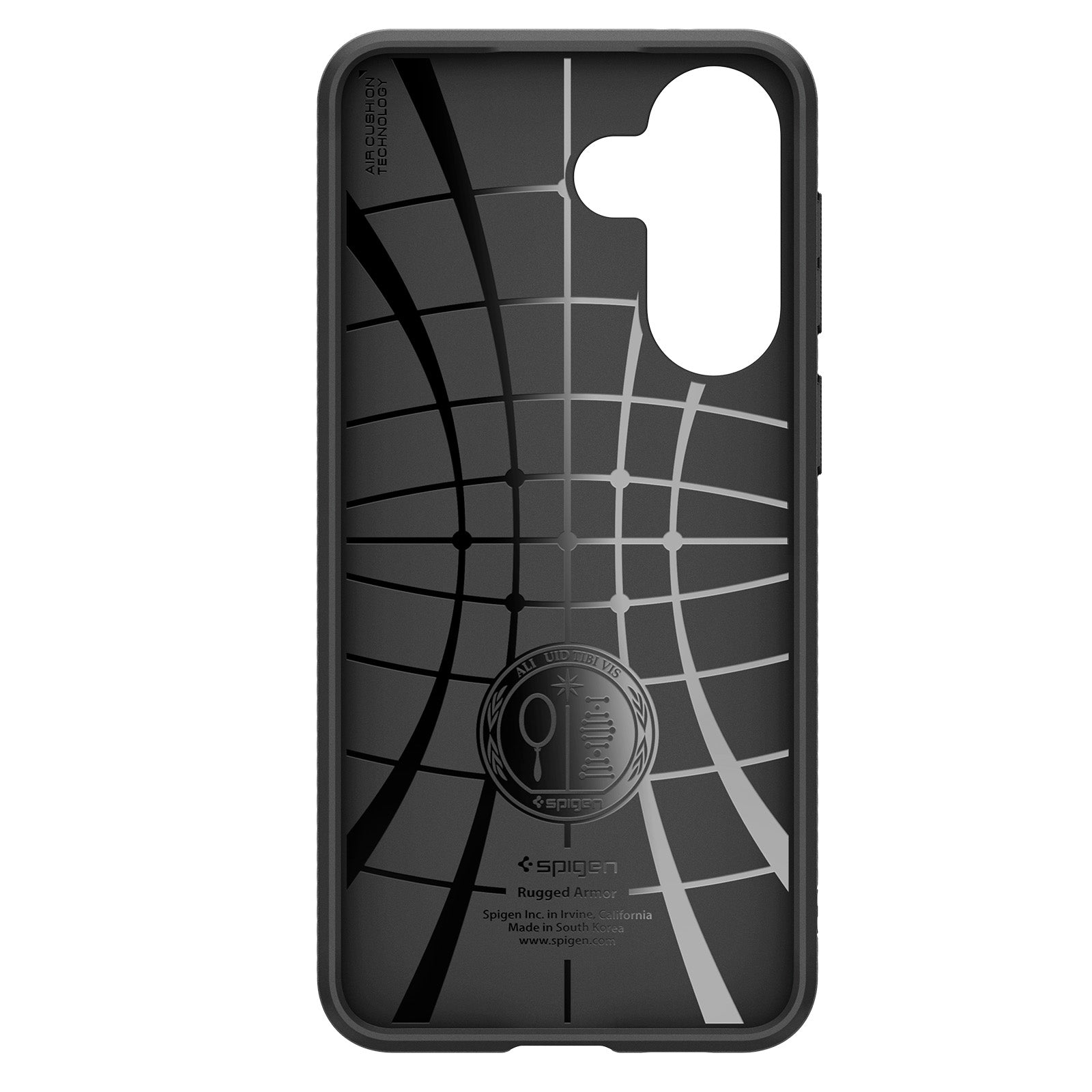 Handyhülle für Galaxy A57 5G, Spigen Rugged Armor, Schwarz