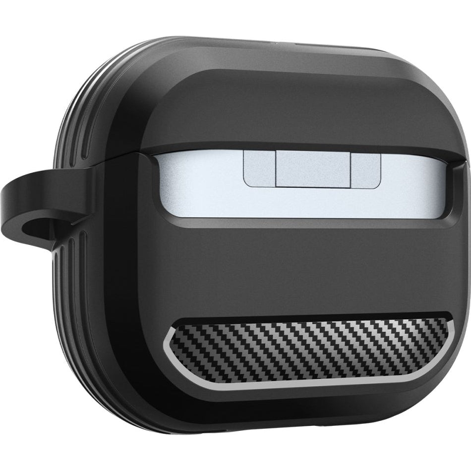 Schutzhülle für Galaxy Buds 3 / 3 Pro / 3 FE, Spigen Rugged Armor, Schwarz