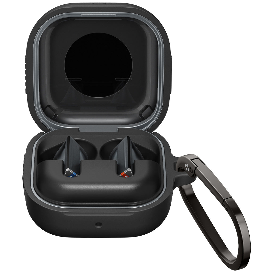 Schutzhülle für Galaxy Buds 4 / 4 Pro, Spigen Rugged Armor, Schwarz