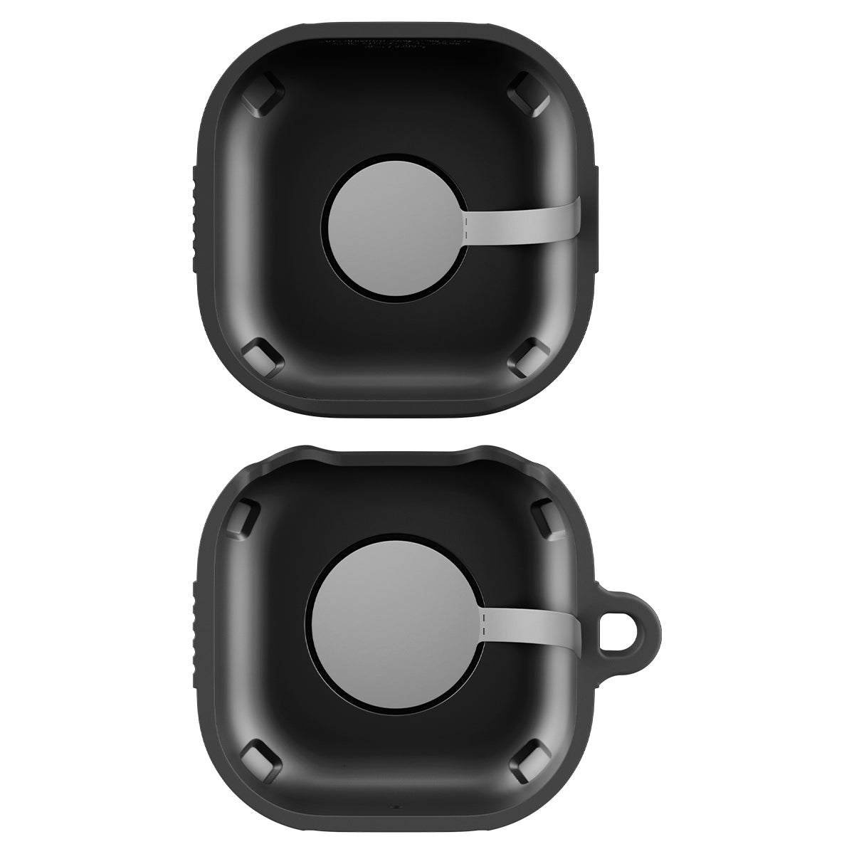 Schutzhülle für Galaxy Buds 4 / 4 Pro, Spigen Rugged Armor, Schwarz