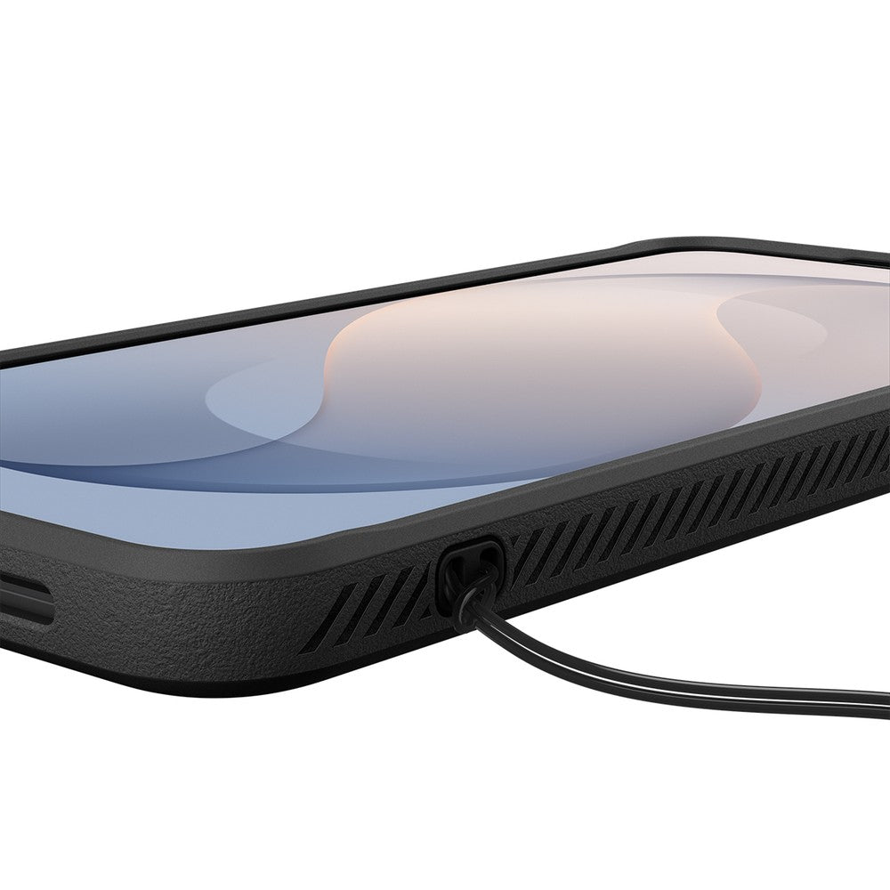 Handyhülle für Galaxy S26 FE, Spigen Rugged Armor, Schwarz (14/14)