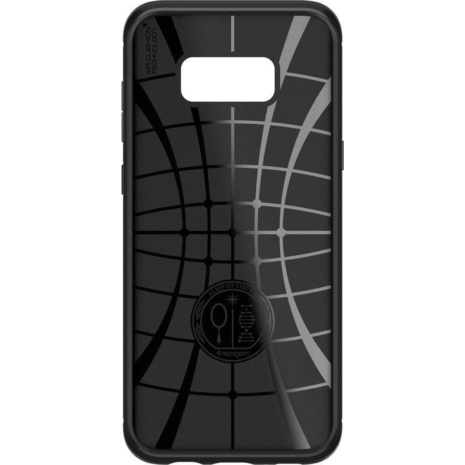 Schutzhülle für Galaxy S8, Spigen Rugged Armor, Schwarz