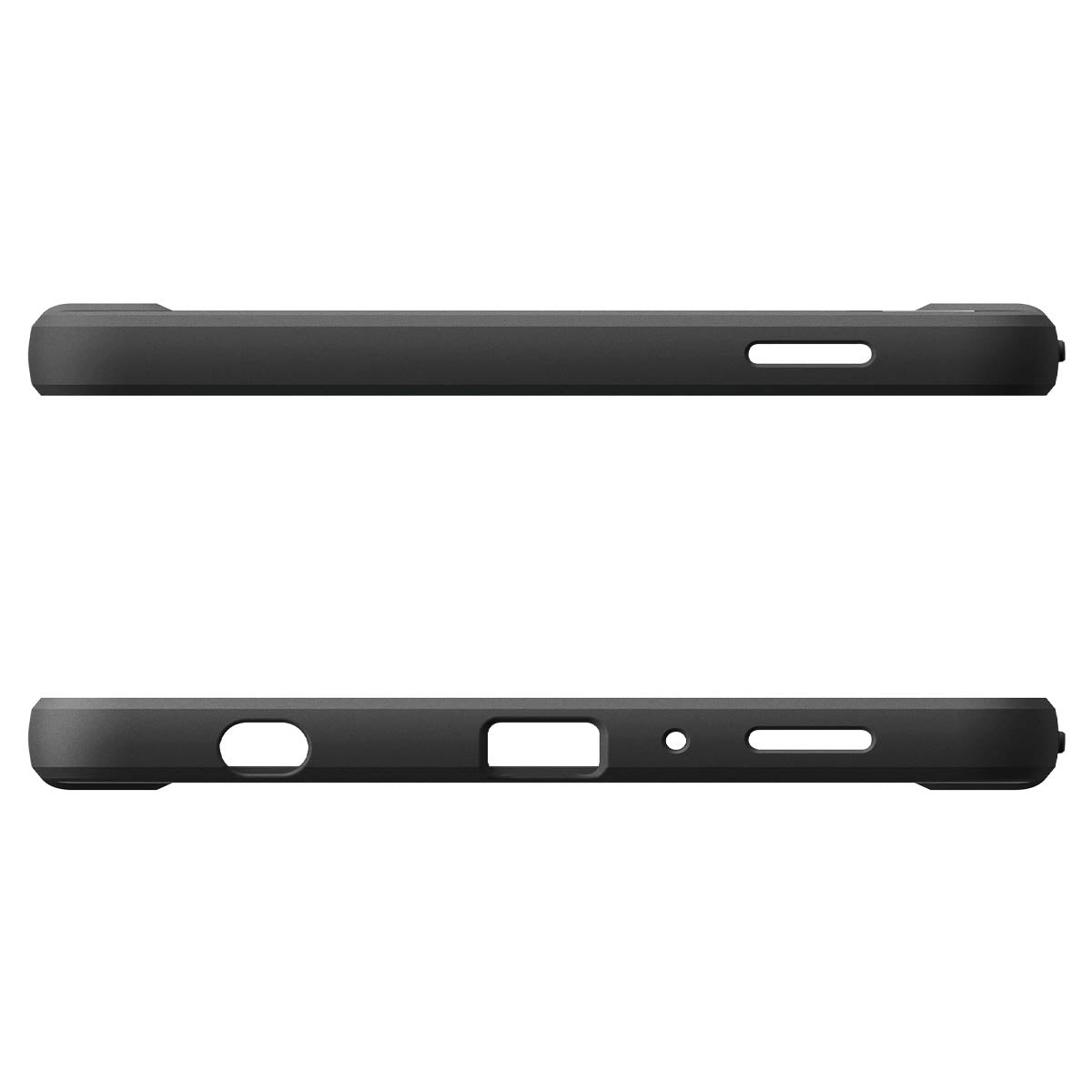 Schutzhülle für Galaxy Tab A11, Spigen Rugged Armor, Schwarz