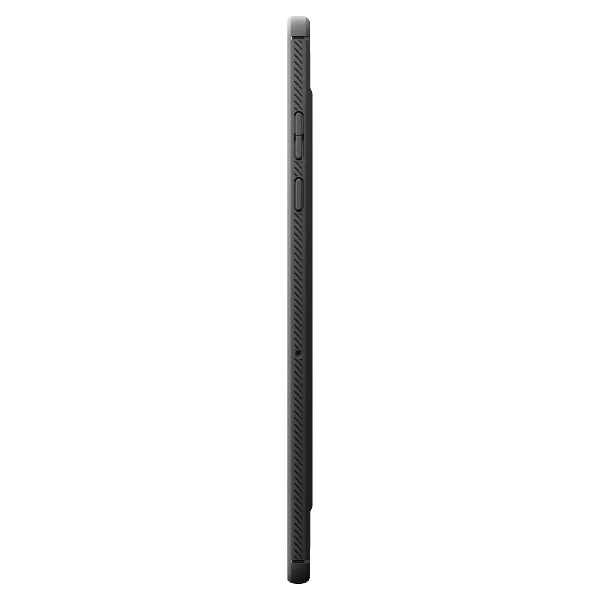 Schutzhülle für Galaxy Tab A11 Plus, Spigen Rugged Armor, Schwarz