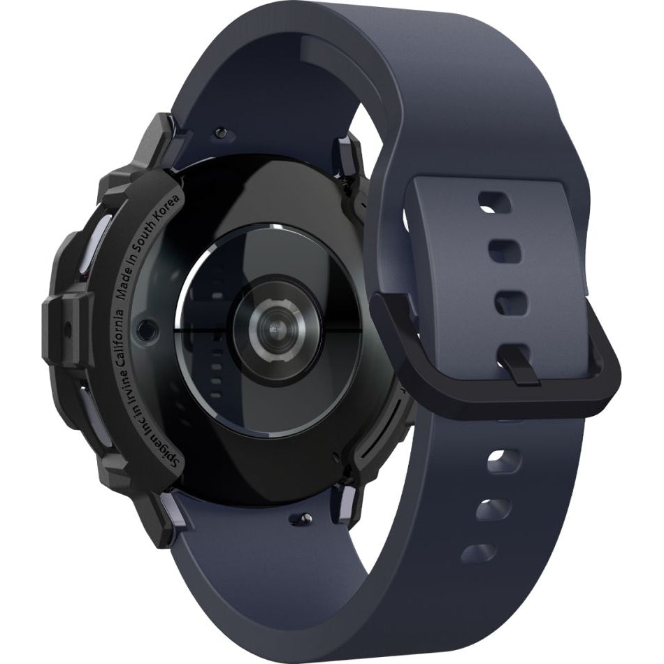 Schutzhülle für Galaxy Watch 7 44mm, Spigen Rugged Armor, Schwarz
