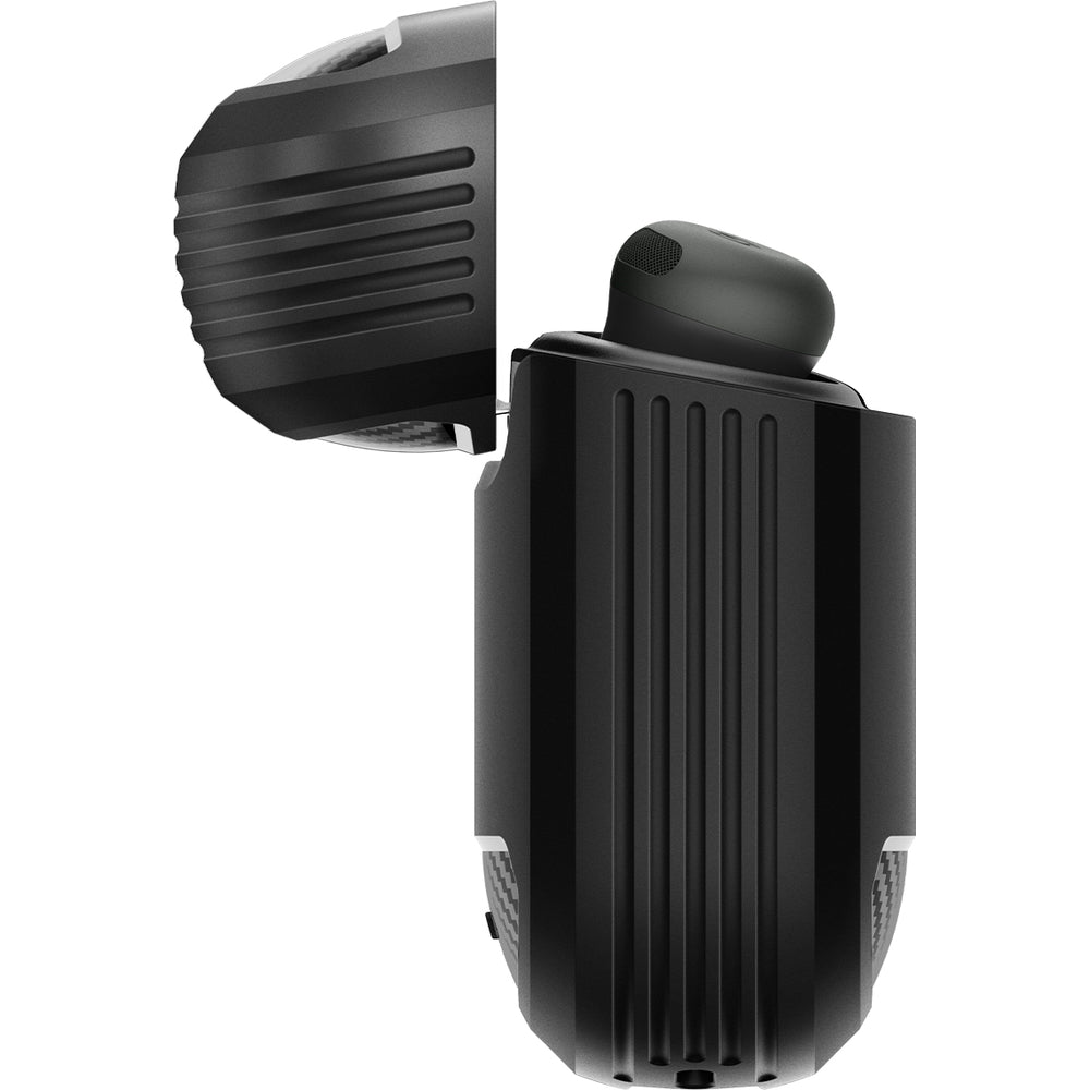 Schutzhülle für Pixel Buds Pro 2 / Pro, Spigen Rugged Armor, Schwarz