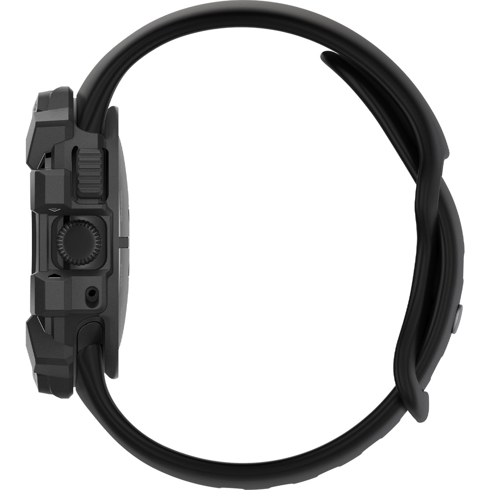 Schutzhülle für Google Pixel Watch 3 / 2 / 1 (41mm), Spigen Rugged Armor, Schwarz