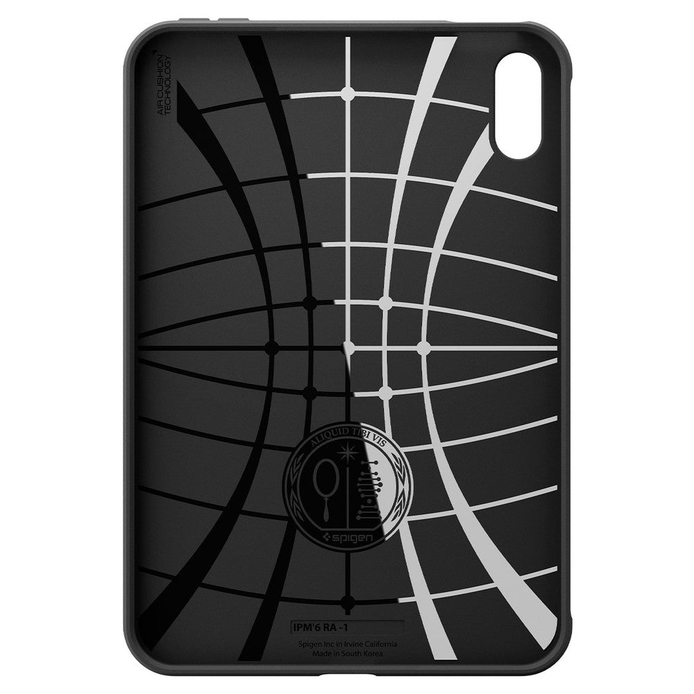 Hülle für Apple iPad Mini 8,5" (A20 Pro) 2026, Spigen Rugged Armor, Schwarz (11/16)