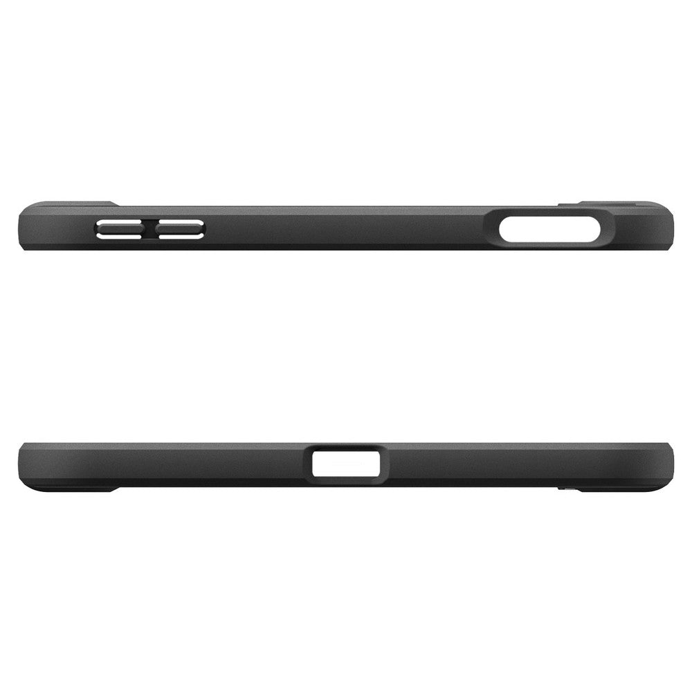 Hülle für Apple iPad Mini 8,5" (A20 Pro) 2026, Spigen Rugged Armor, Schwarz (15/16)