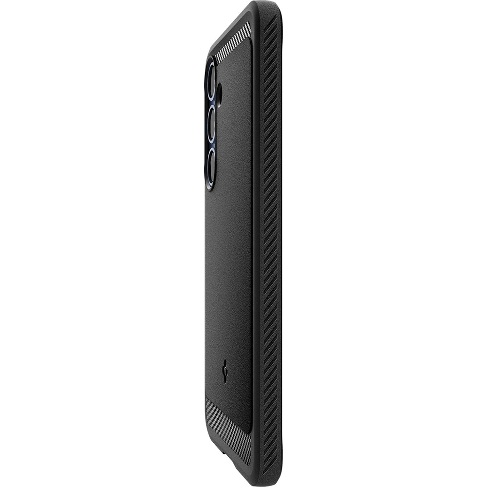 Handyhülle für Galaxy S25 Plus, Spigen Rugged Armor Mag mit MagSafe, Schwarz