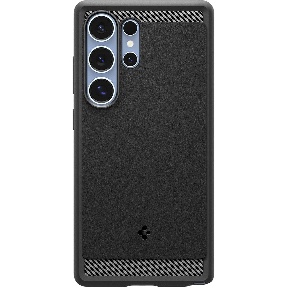 Handyhülle für Galaxy S25 Ultra, Spigen Rugged Armor Mag mit MagSafe, Schwarz