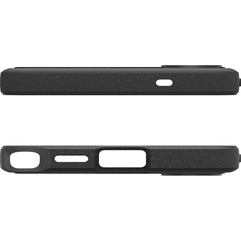 Handyhülle für Galaxy S25 Ultra, Spigen Rugged Armor Mag mit MagSafe, Schwarz