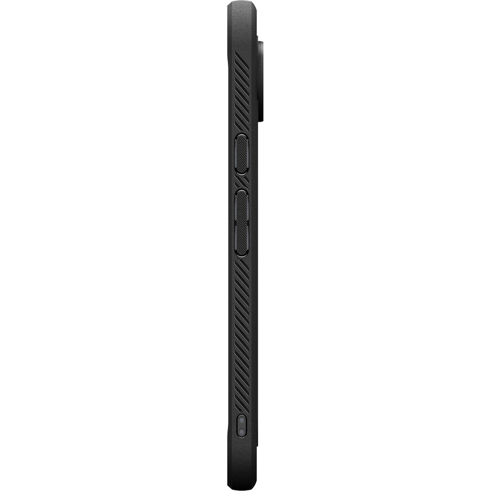 Handyhülle für Google Pixel 10 Pro / Pixel 10, Spigen Rugged Armor Mag mit MagSafe, Schwarz