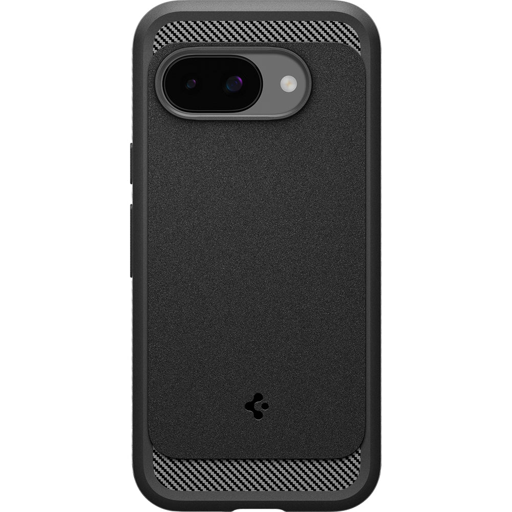 Handyhülle für Google Pixel 9a, Spigen Rugged Armor Mag mit MagSafe, Schwarz