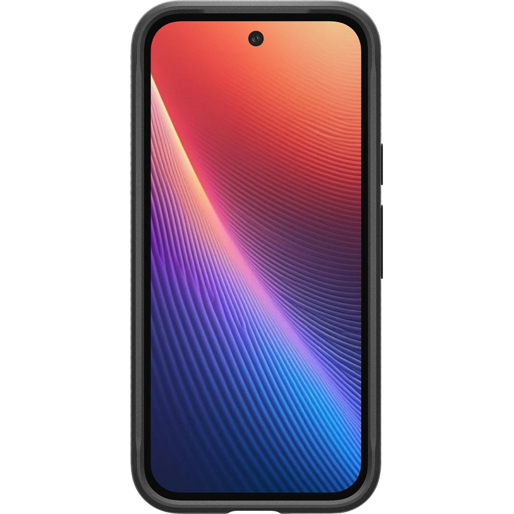 Handyhülle für Google Pixel 9a, Spigen Rugged Armor Mag mit MagSafe, Schwarz