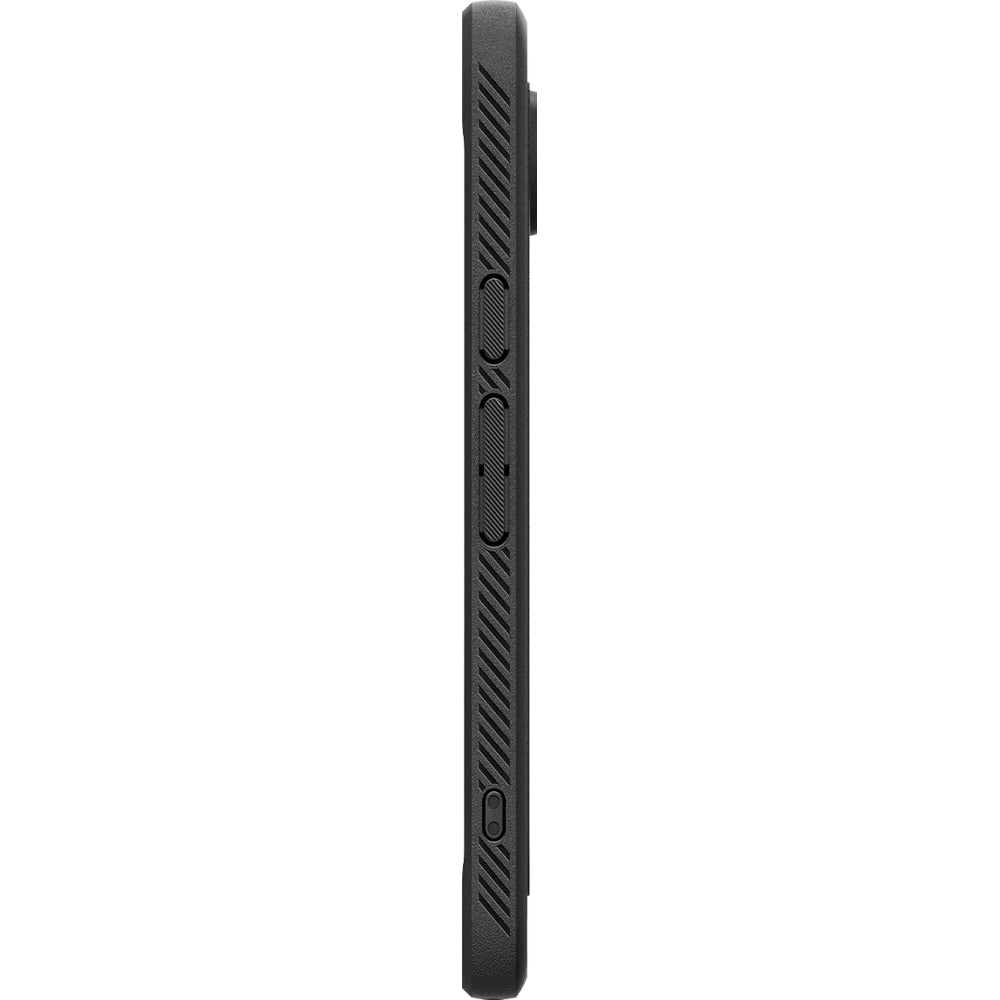 Handyhülle für Google Pixel 9a, Spigen Rugged Armor Mag mit MagSafe, Schwarz