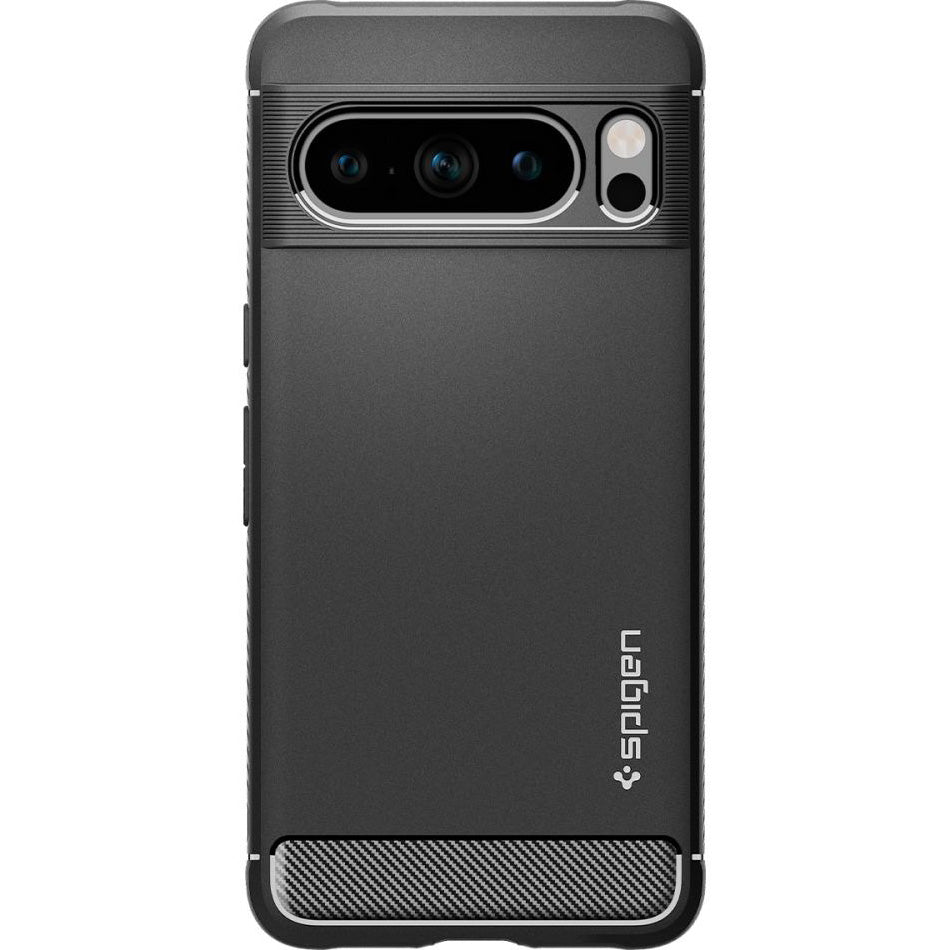 Schutzhülle Spigen Rugged Armor für Google Pixel 8 Pro, Schwarz