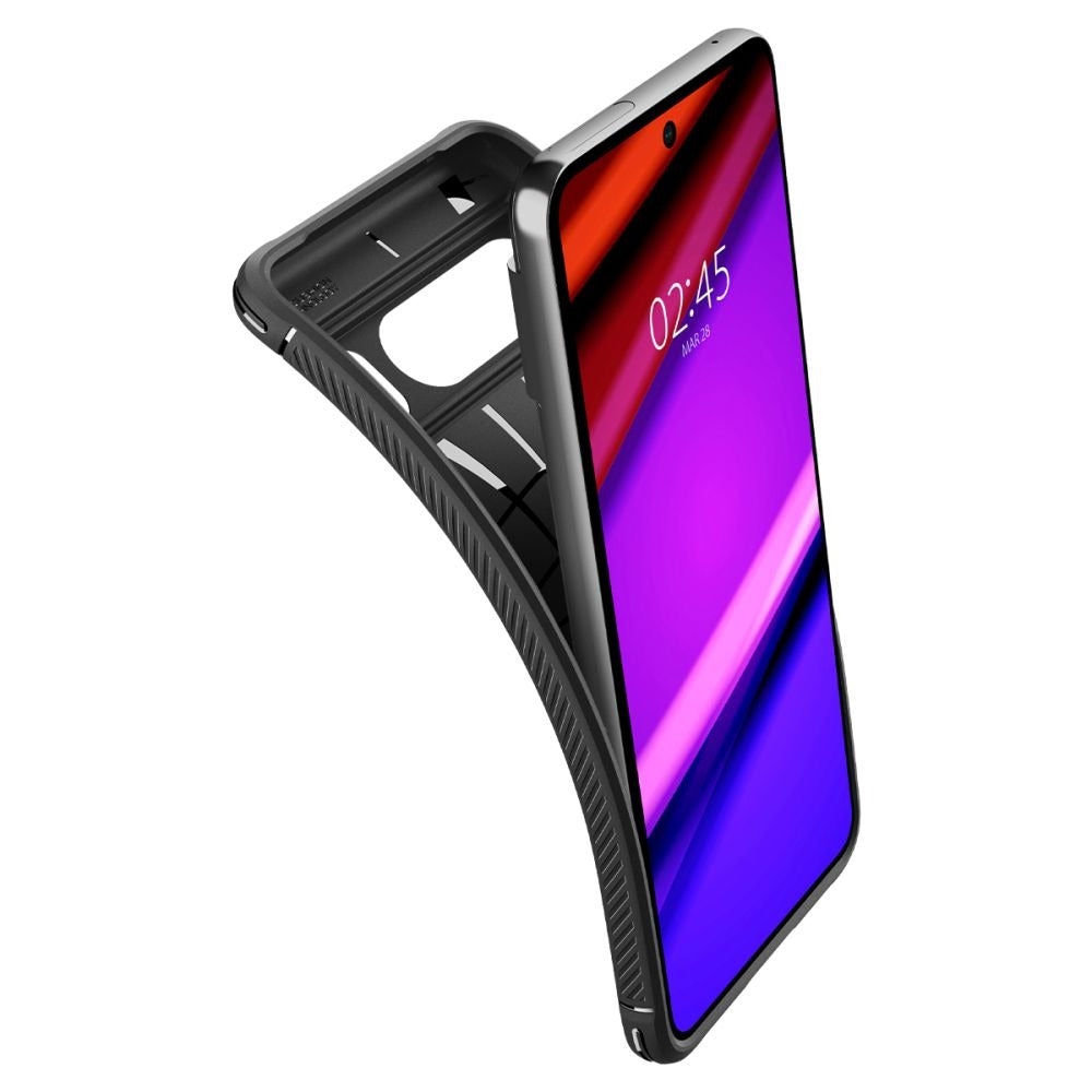 Schutzhülle Spigen Rugged Armor für Google Pixel 8 Pro, Schwarz