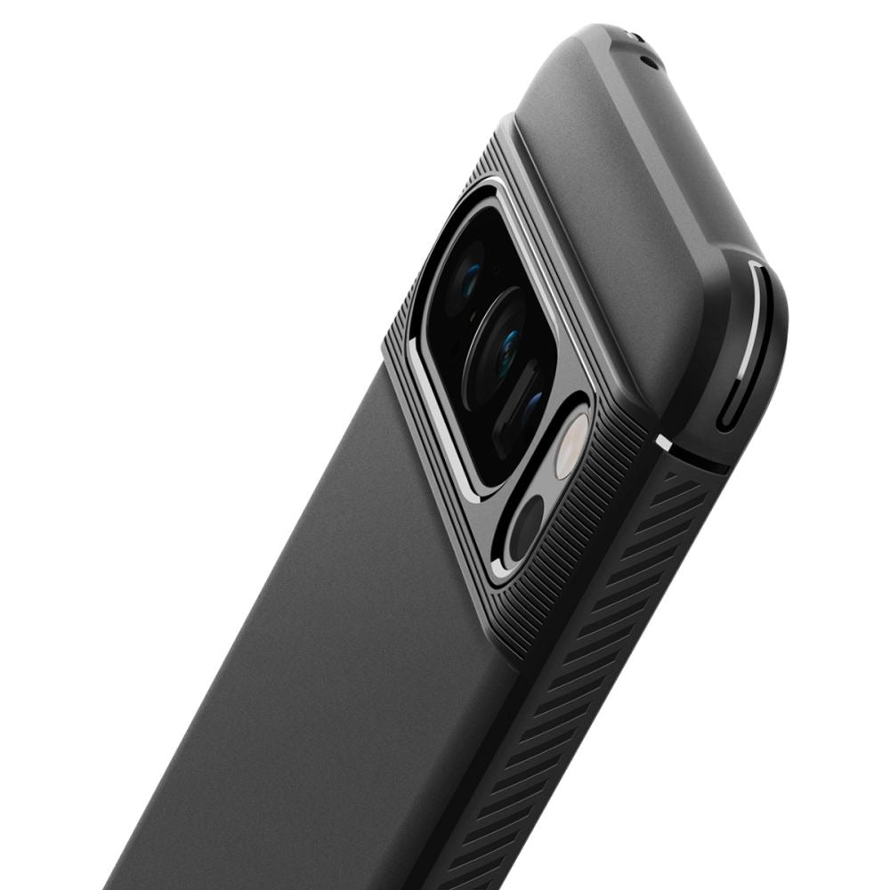 Schutzhülle Spigen Rugged Armor für Google Pixel 8 Pro, Schwarz