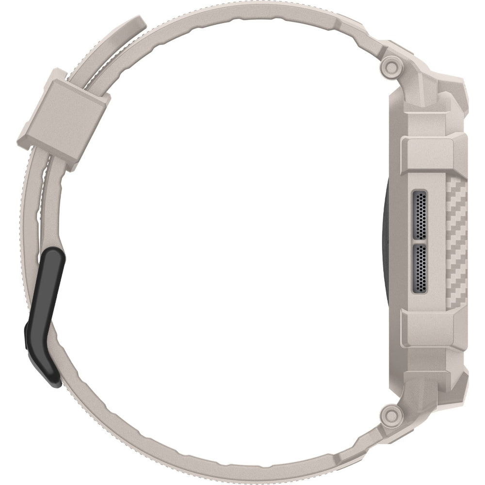 Schutzhülle mit Armband für Apple Watch 11 / 10 46 mm, Spigen Rugged Armor Pro 2, Beige