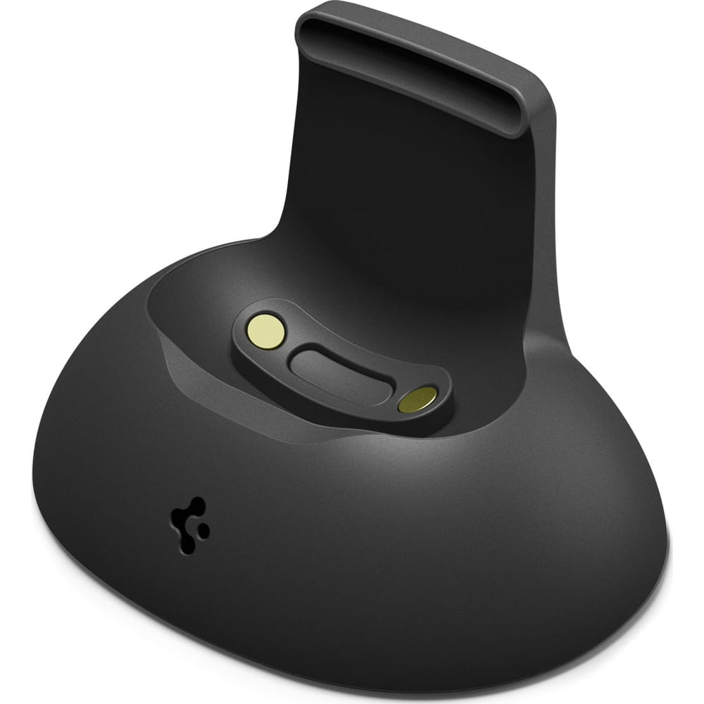 Hülle mit Armband für Google Pixel Watch 4 (45 mm), Spigen Rugged Armor Pro + Stander, Schwarz