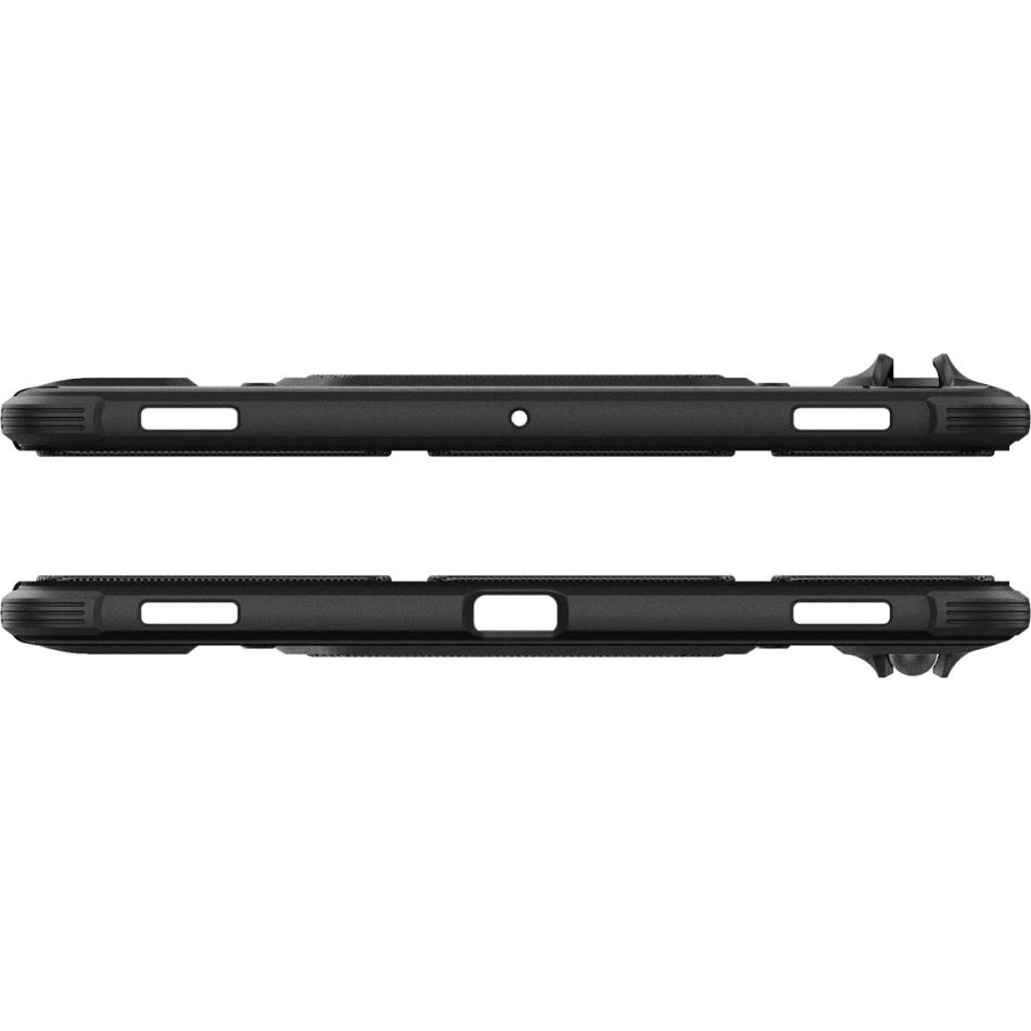 Hülle für Galaxy Tab S10 FE Plus, Spigen Rugged Armor Pro, Schwarz