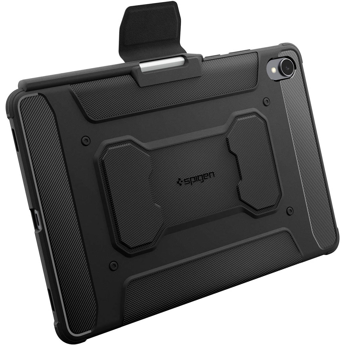 Hülle für Galaxy Tab S11, Spigen Rugged Armor Pro, Schwarz