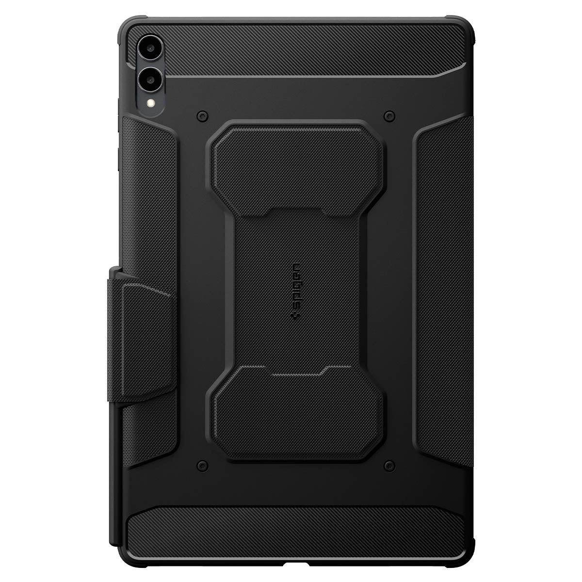Hülle für Galaxy Tab S11 Ultra, Spigen Rugged Armor Pro, Schwarz