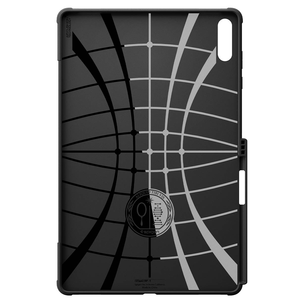 Hülle für Galaxy Tab S11 Ultra, Spigen Rugged Armor Pro, Schwarz