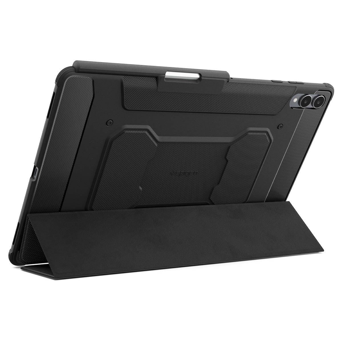 Hülle für Galaxy Tab S11 Ultra, Spigen Rugged Armor Pro, Schwarz