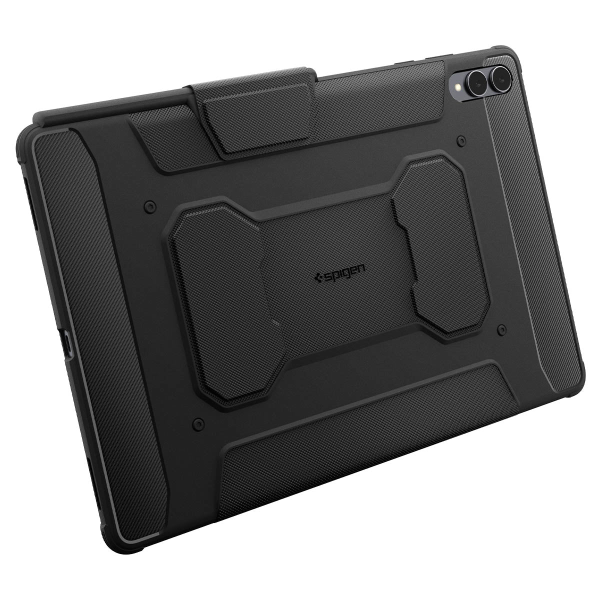 Hülle für Galaxy Tab S11 Ultra, Spigen Rugged Armor Pro, Schwarz
