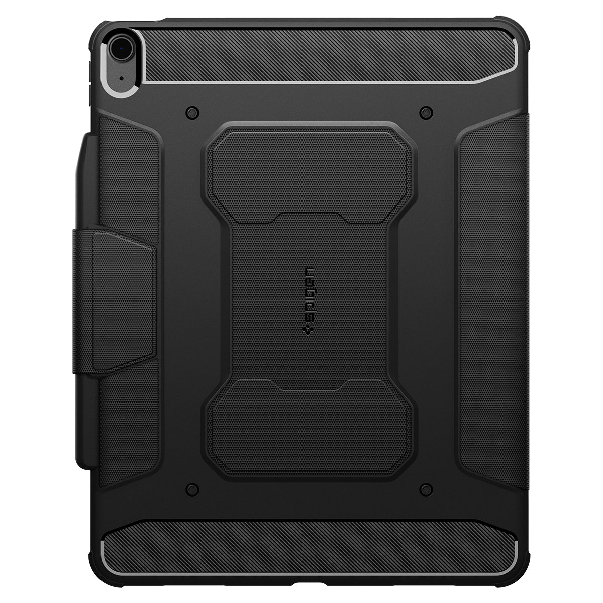 Schutzhülle für iPad Air 13" 2025 / 2024, Spigen Rugged Armor Pro, Schwarz